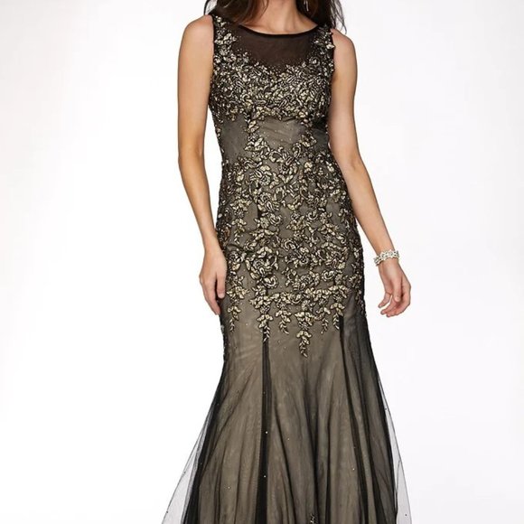 Scoop Neck Sheath Shape LAce Prom Dress JT656 - Picture 1 of 5